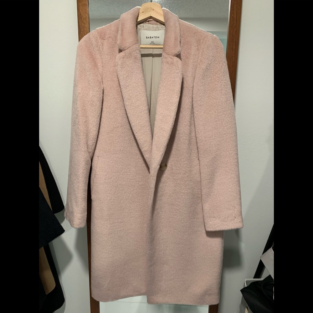 Babaton Alpaca Wool Coat